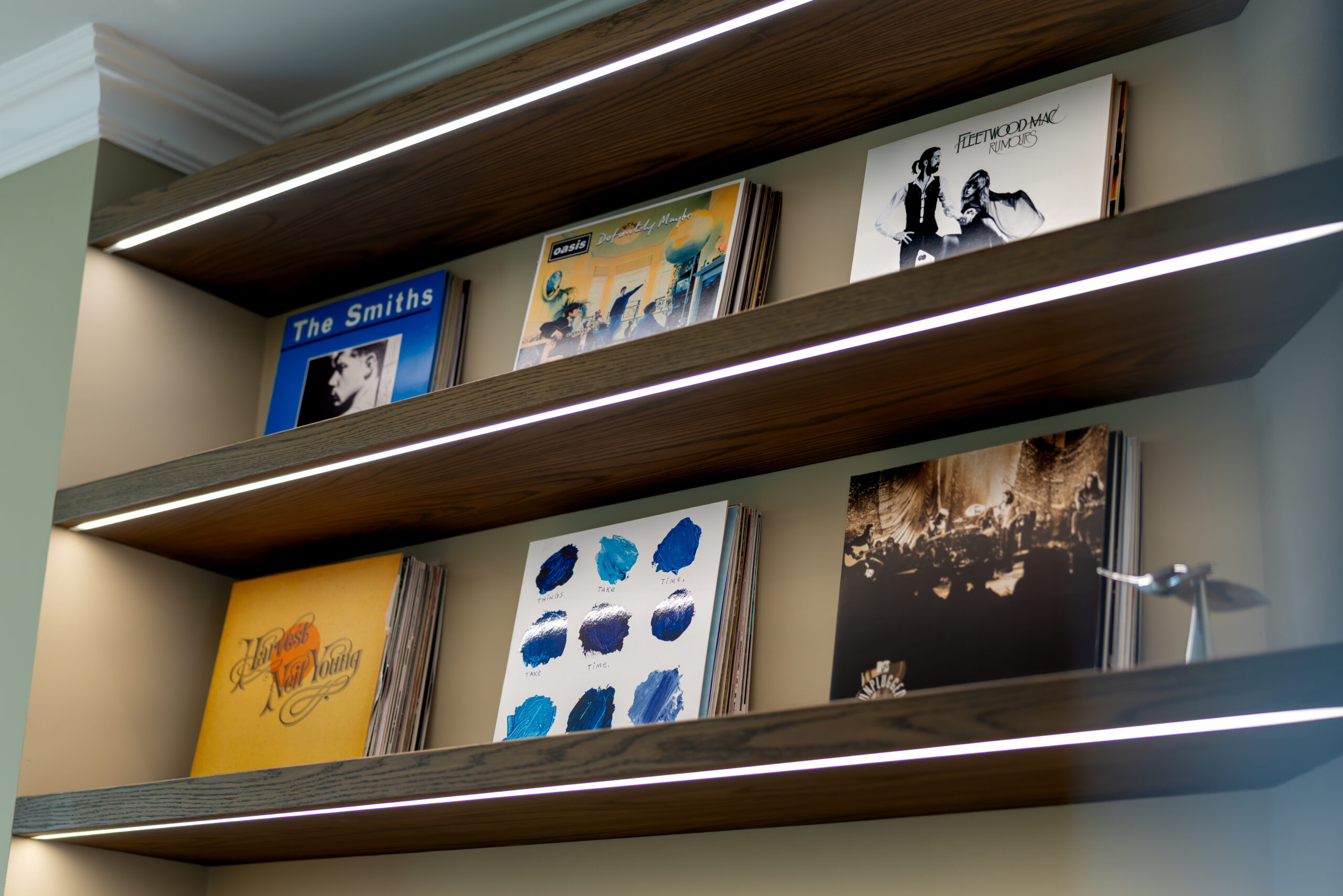 American Black Walnut joinery detail with rich grain and warm tone